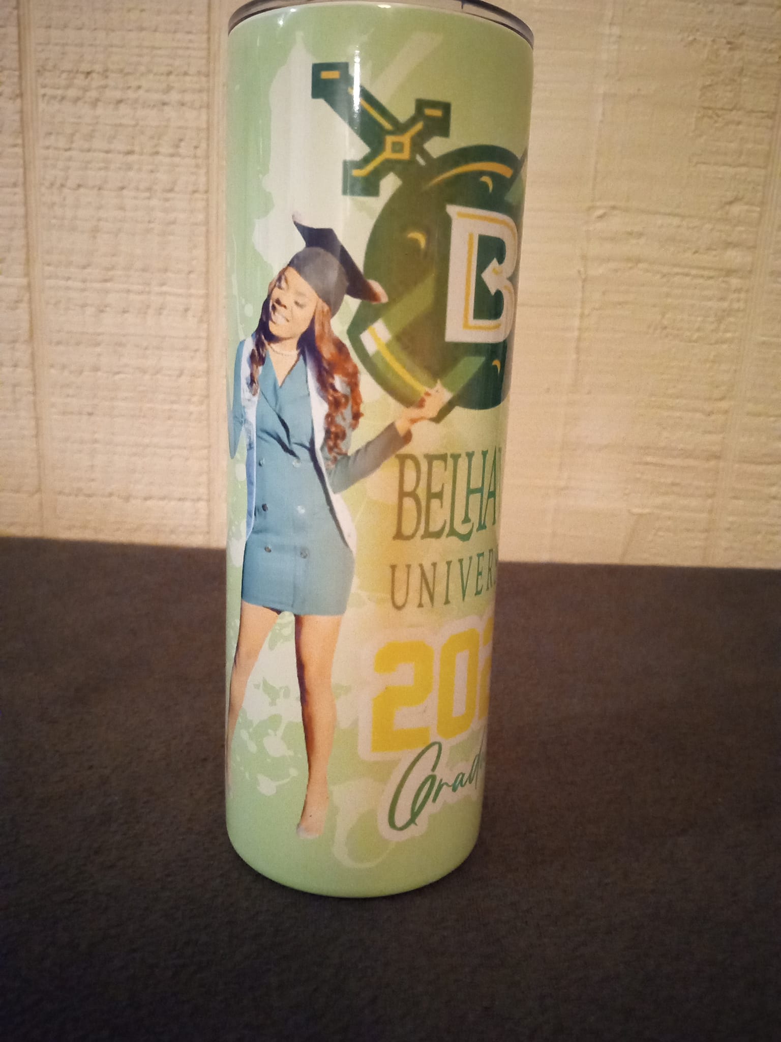 Custom sublimation tumbler design